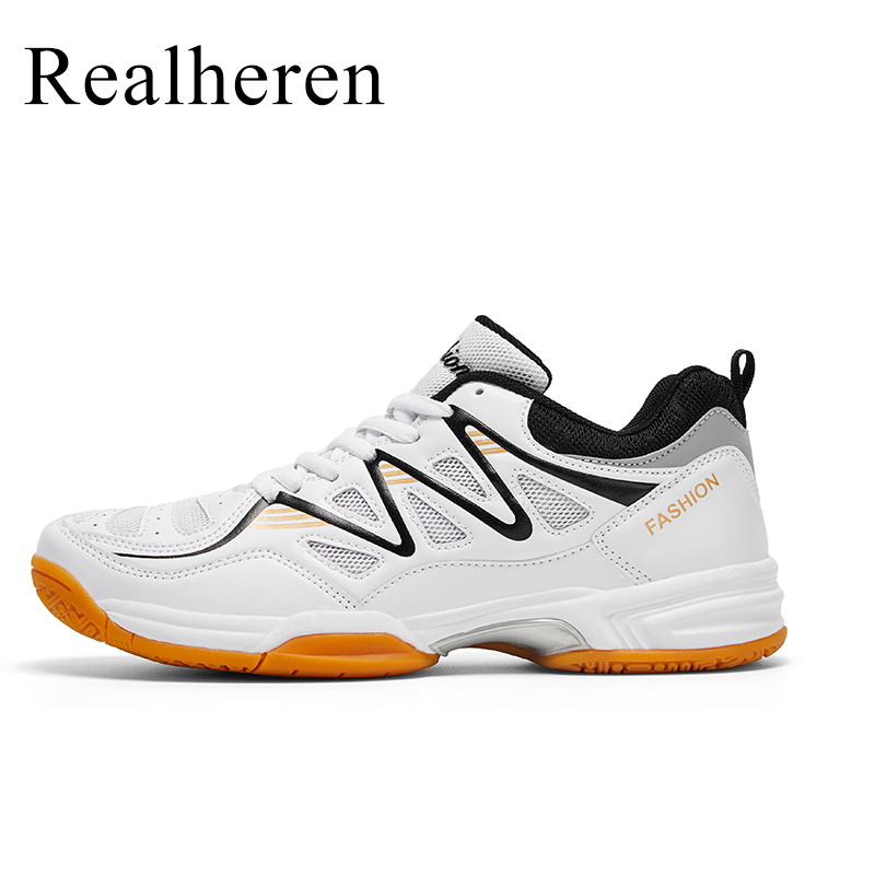 Badminton Xxl - Anti-Slip รองเท้าแบดมินตันลายกีฬาปิงปองรองเท้าวอลเลย์บอลรองเท้าผ้าใบ Zapatillas Tenis ขนาดใหญ่47 48