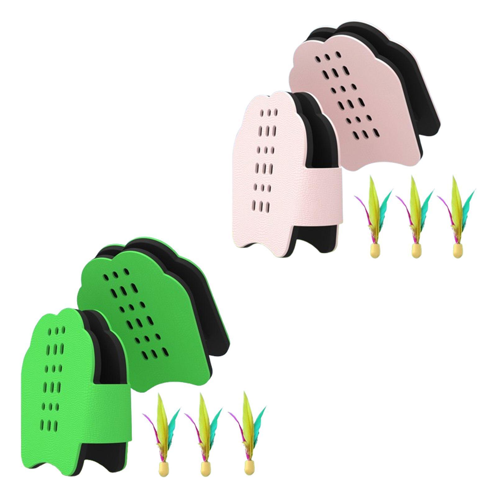 Badminton Fun Game - ไม้แบดมินตันพร้อมกระเป๋าสำหรับพกพา เหมาะสำหรับกิจกรรมกลางแจ้งและเกมสนุกๆ