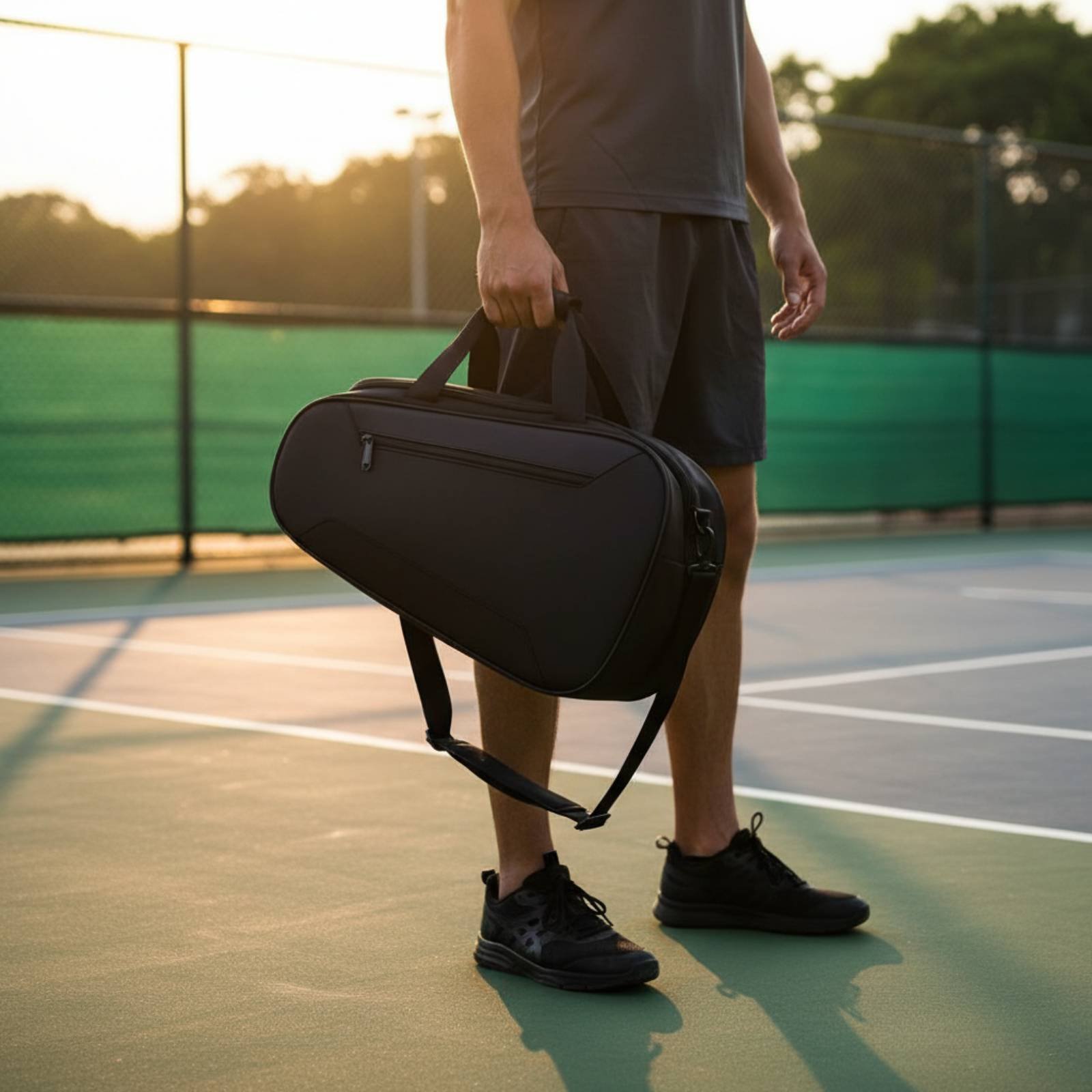 Backpack Racket Bag - กระเป๋าใส่ไม้พายพิกเกิลบอล หลายรูปแบบในการพกพา กระเป๋าใส่ไม้พิกเกิลบอล กระเป๋าใส่ไม้แบดมินตัน กระเป๋าเป้สะพายหลัง ช่องเก็บของหลายช่อง