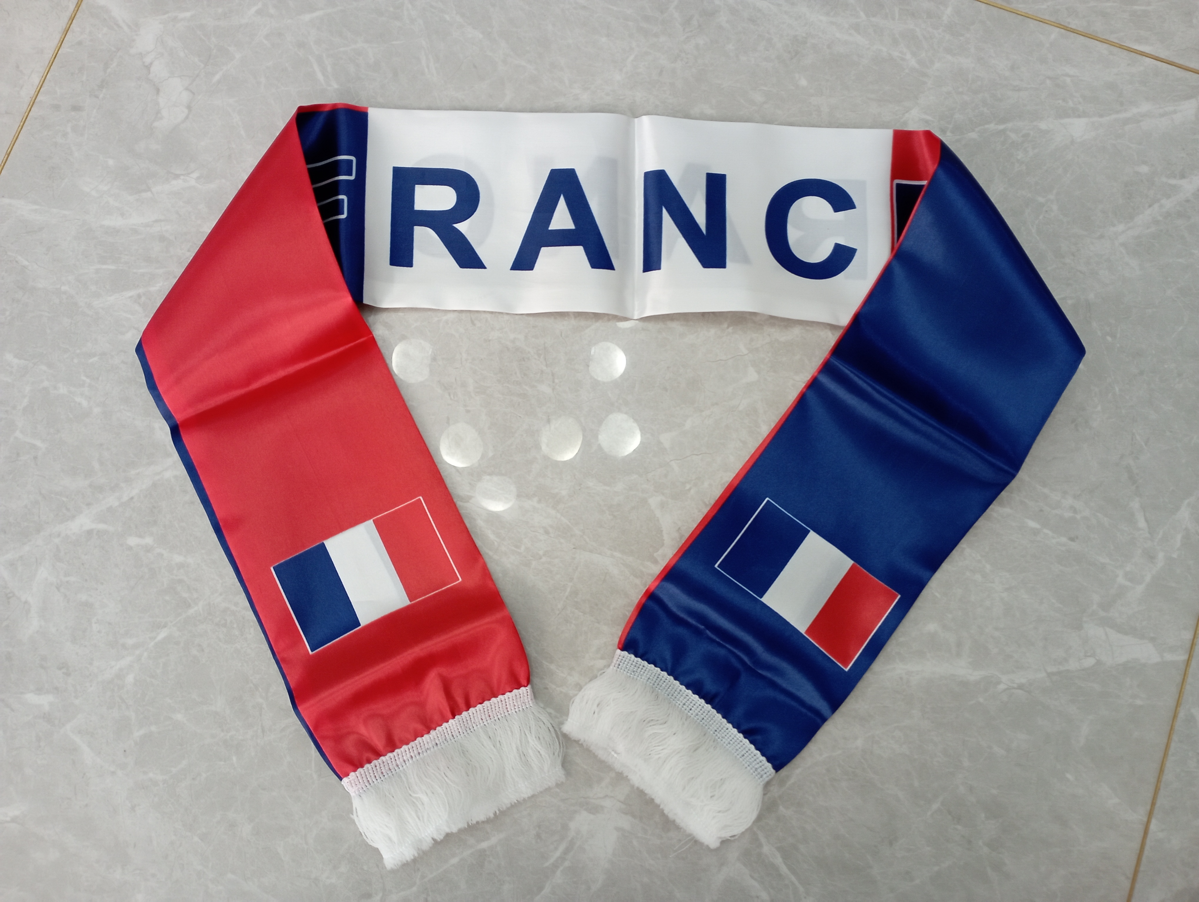 Badminton England - ผ้าพันคอ Aerlxemrbrae ขนาด 14*130 ซม. ผ้าพันคอแบบกำหนดเอง