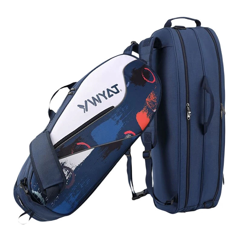 Backpack Racket Bag - Ywyat กระเป๋าแบดมินตันดั้งเดิมสำหรับผู้ชาย3แร็กเก็ตเป้กีฬาสำหรับผู้หญิงกระเป๋าเทนนิสความจุขนาดใหญ่ tas raket badminton หนา
