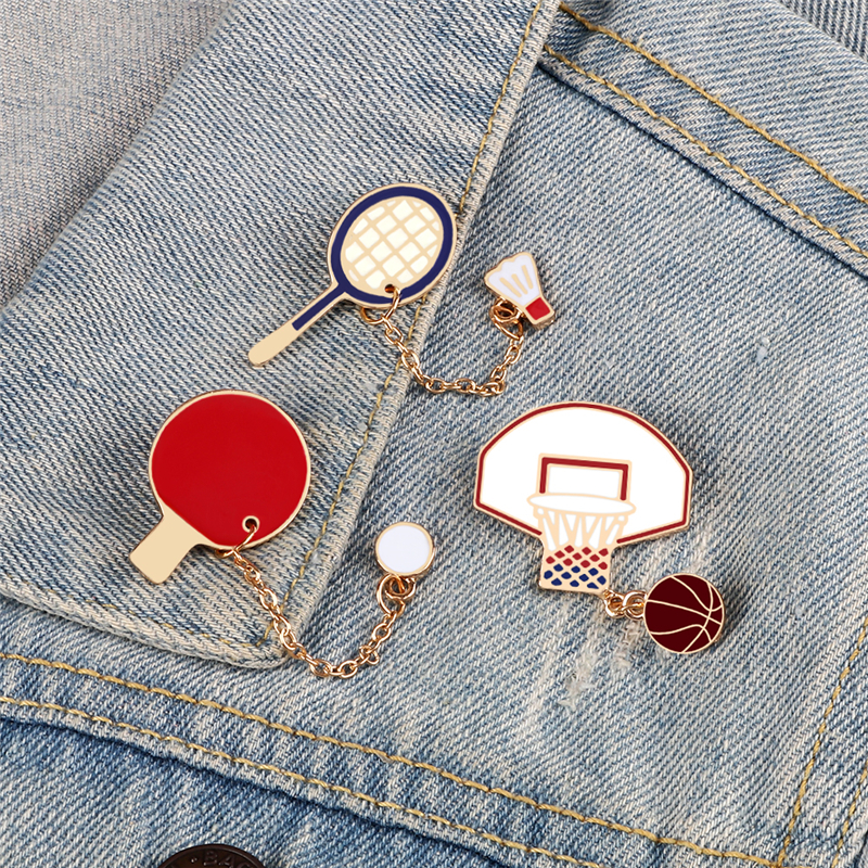ชุดกีฬา Pins Creative ลูกเข็มก - Badminton Icon บทวิจารณ์และราคา
