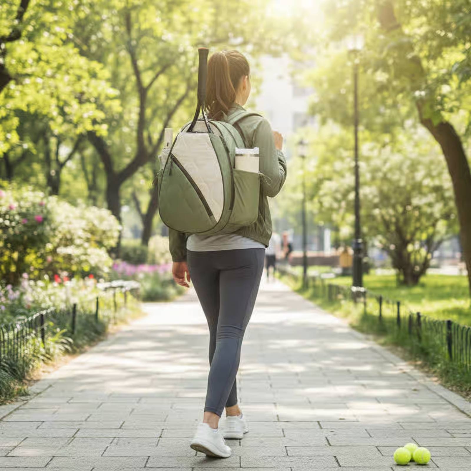 กระเป๋าเป้สะพายหลังสำหรับใส่ไม - Backpack Racket Bag บทวิจารณ์และราคา