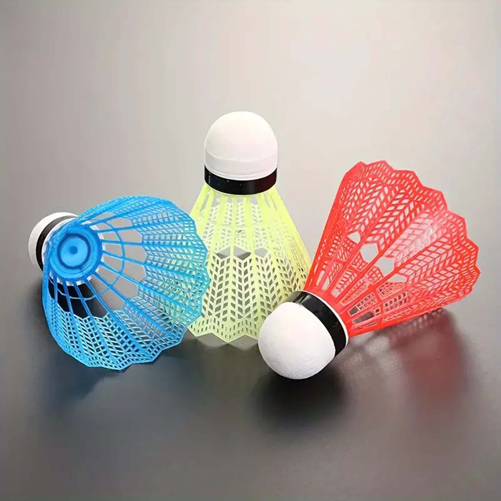 12 ชิ้นแบดมินตันพลาสติกสีขาวแบ - Badminton Fun Game บทวิจารณ์และราคา