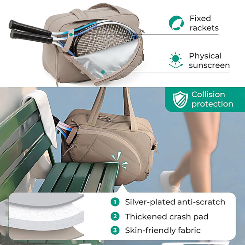 เทนนิสแบดมินตันแร็กเก็ตกระเป๋า - Badminton Xxl บทวิจารณ์และราคา