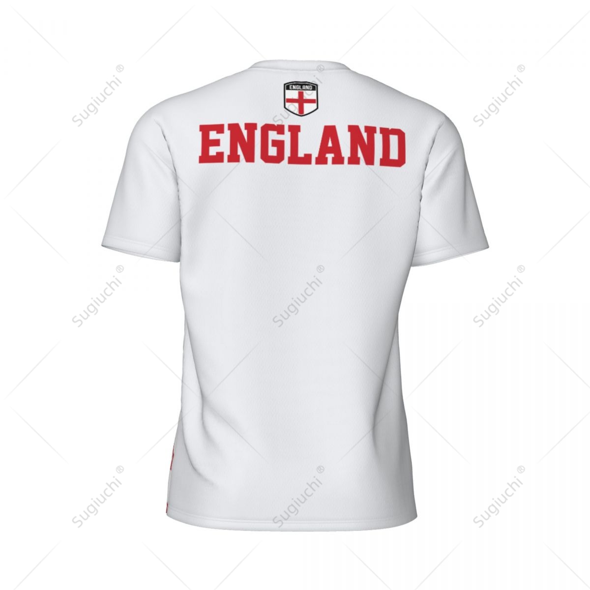 เสื้อยืดออกกำลังกายผู้ชายลายธง - Badminton England บทวิจารณ์และราคา