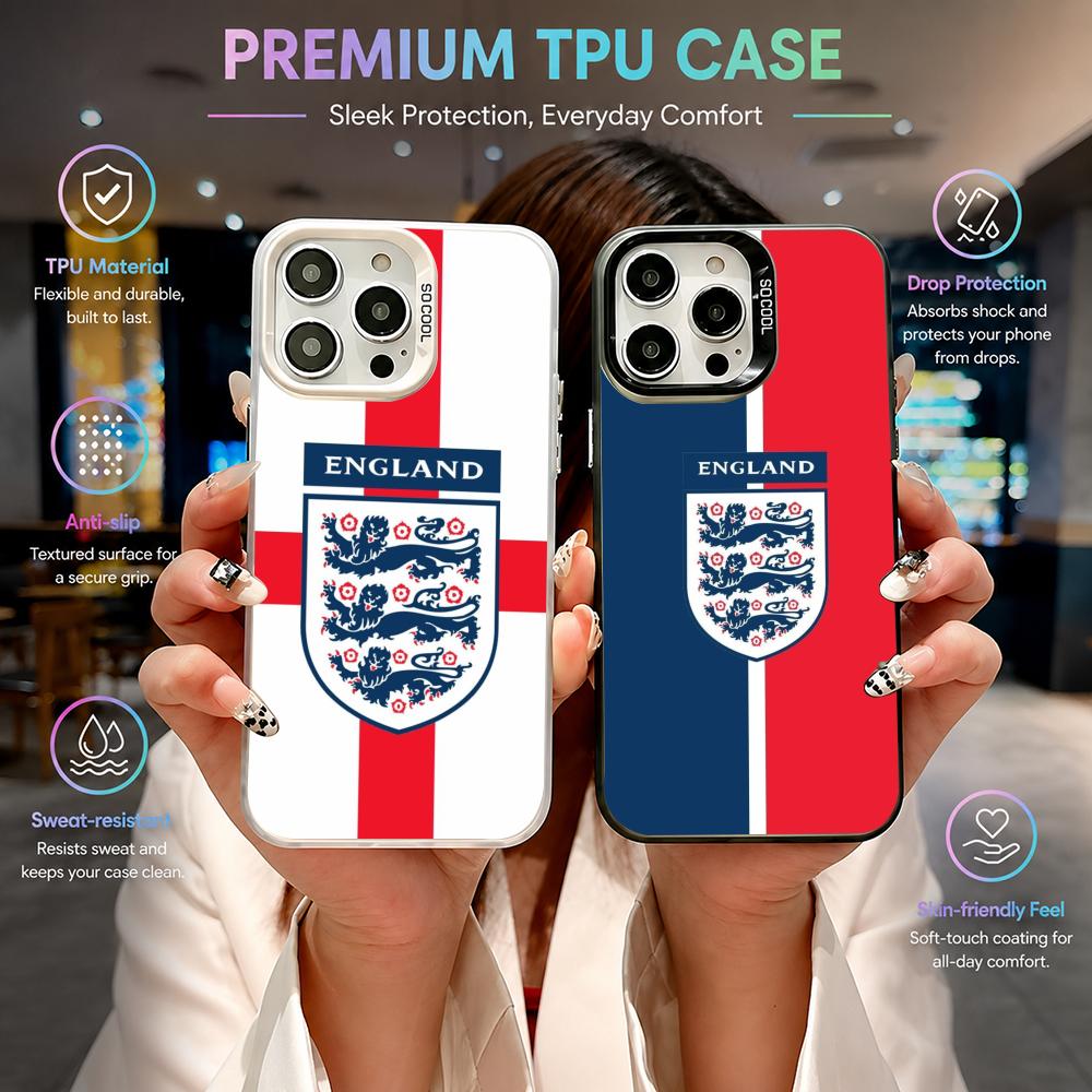 เคสโทรศัพท์ลายธงชาติอังกฤษสำหร - Badminton England บทวิจารณ์และราคา