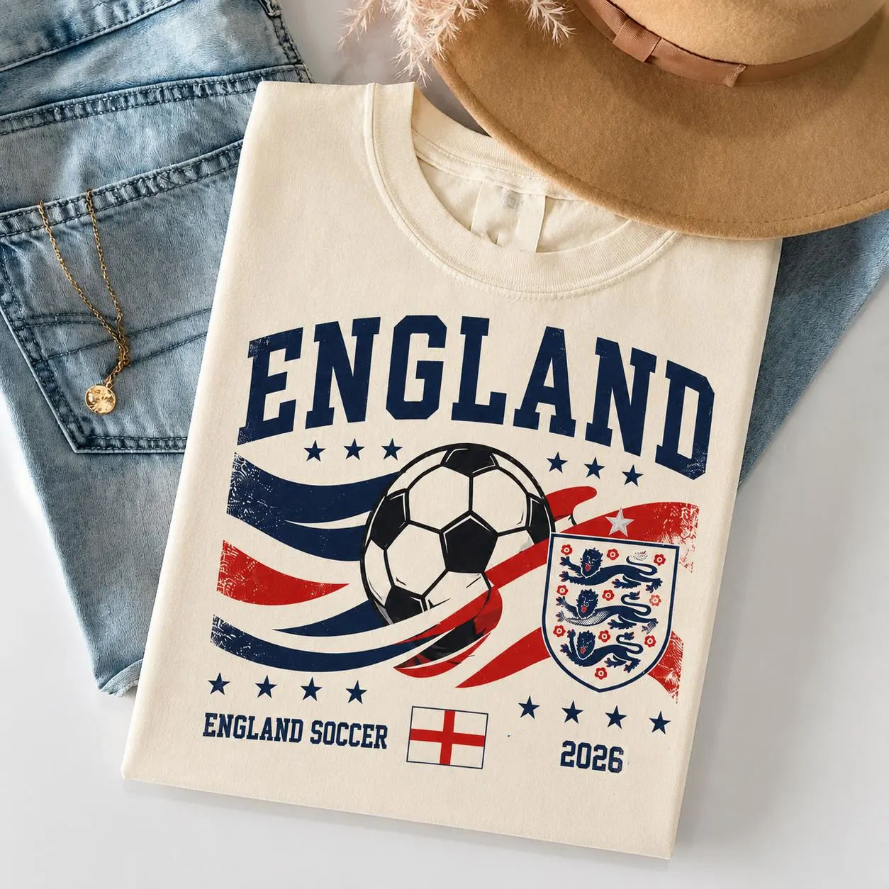 เสื้อยืดลายกราฟิกฟุตบอลอังกฤษ  - Badminton England บทวิจารณ์และราคา