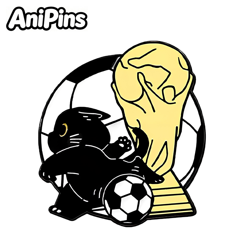 เข็มกลัด AniPins ลายแมวตลก 4 แ - Badminton Icon บทวิจารณ์และราคา