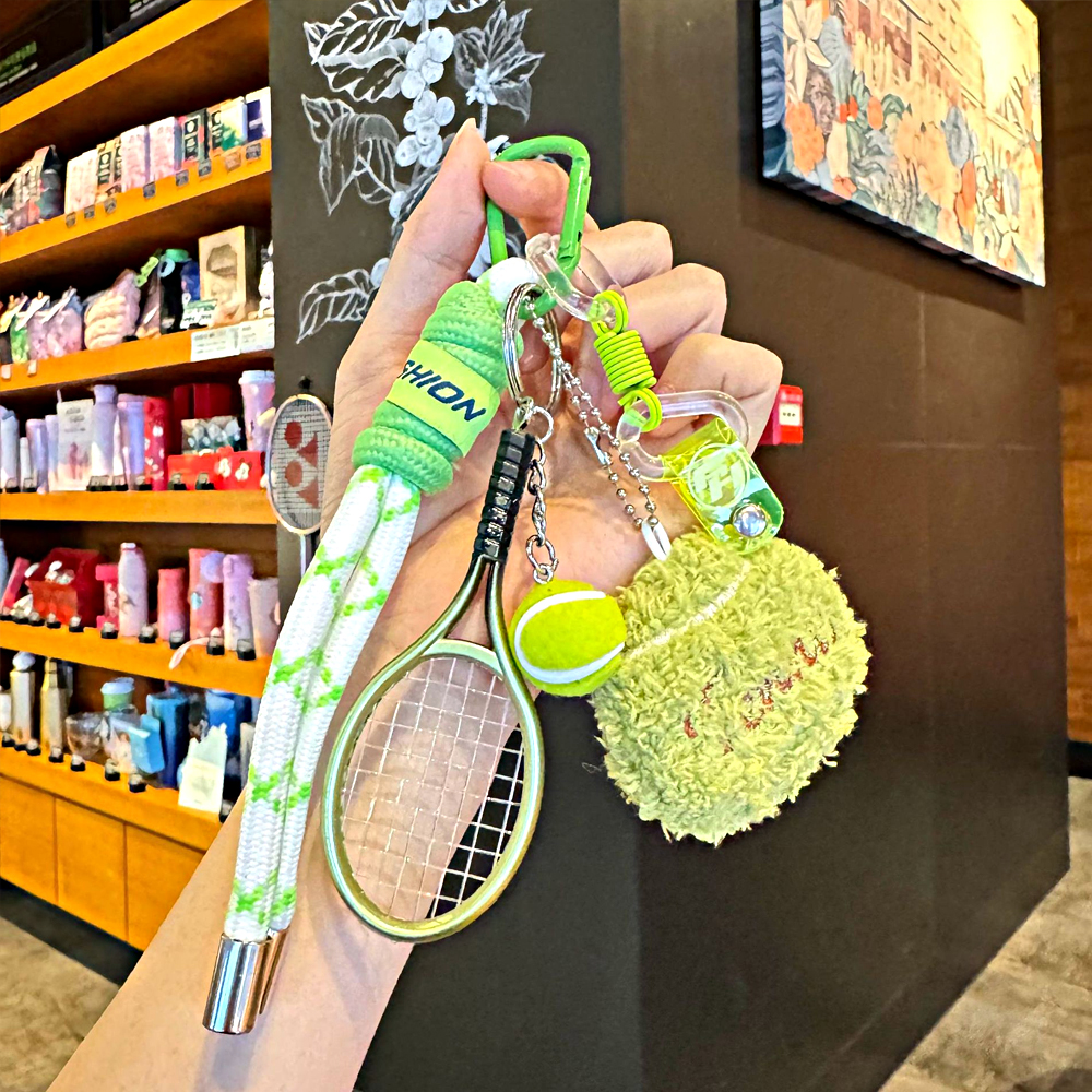 ชุดพวงกุญแจไม้เทนนิสและลูกเทนน - Backpack Racket Bag บทวิจารณ์และราคา