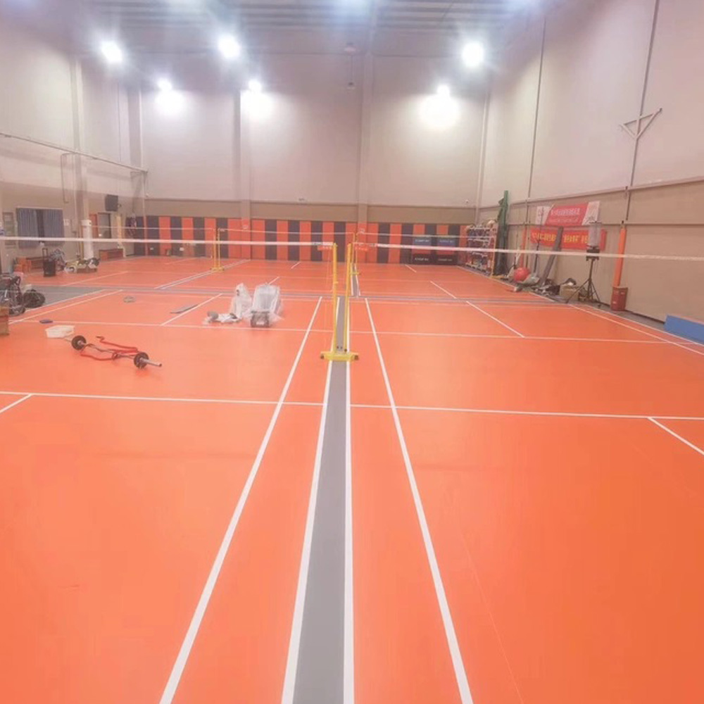พรมปูพื้นแบดมินตัน PVC มาตรฐาน - Badminton Logo บทวิจารณ์และราคา