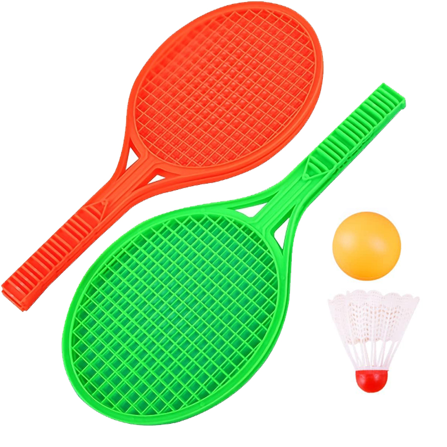 4 ชิ้น/เซ็ตมินิพลาสติกแบดมินตั - Badminton Fun Game บทวิจารณ์และราคา