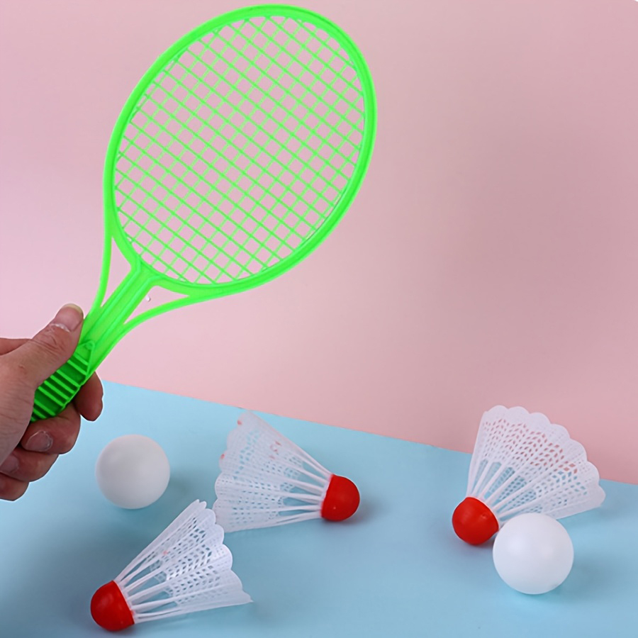 4 ชิ้น/เซ็ตมินิพลาสติกแบดมินตั - Badminton Fun Game บทวิจารณ์และราคา