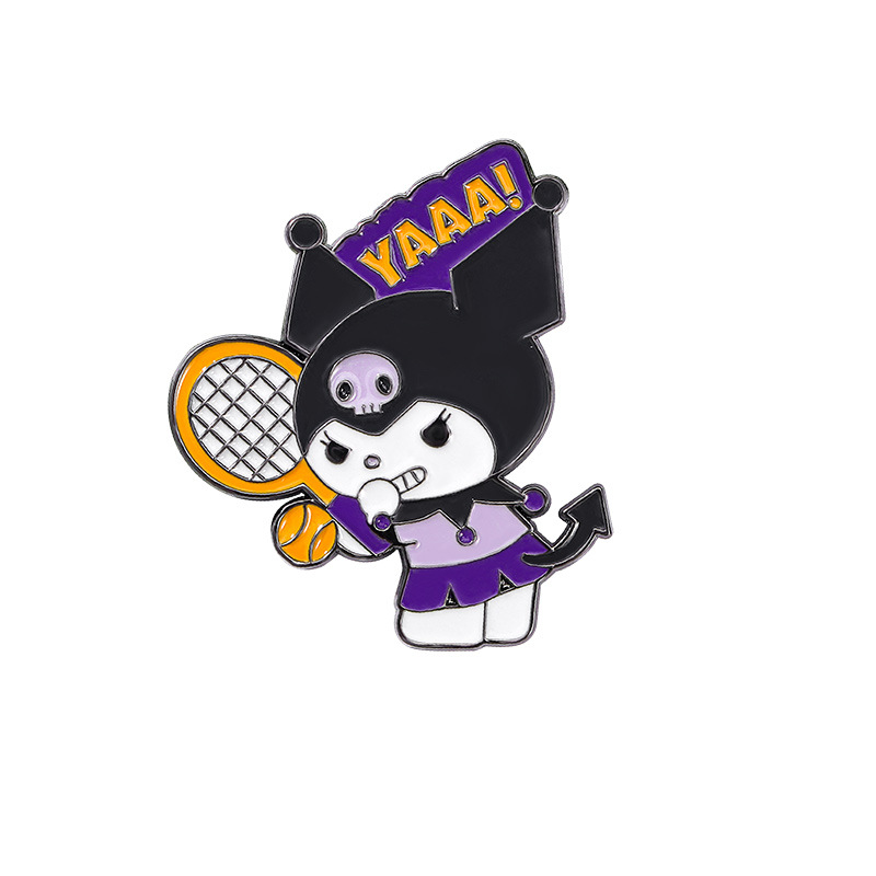 การ์ตูน Sanrio ป้ายโลหะนักเรีย - Badminton Icon บทวิจารณ์และราคา