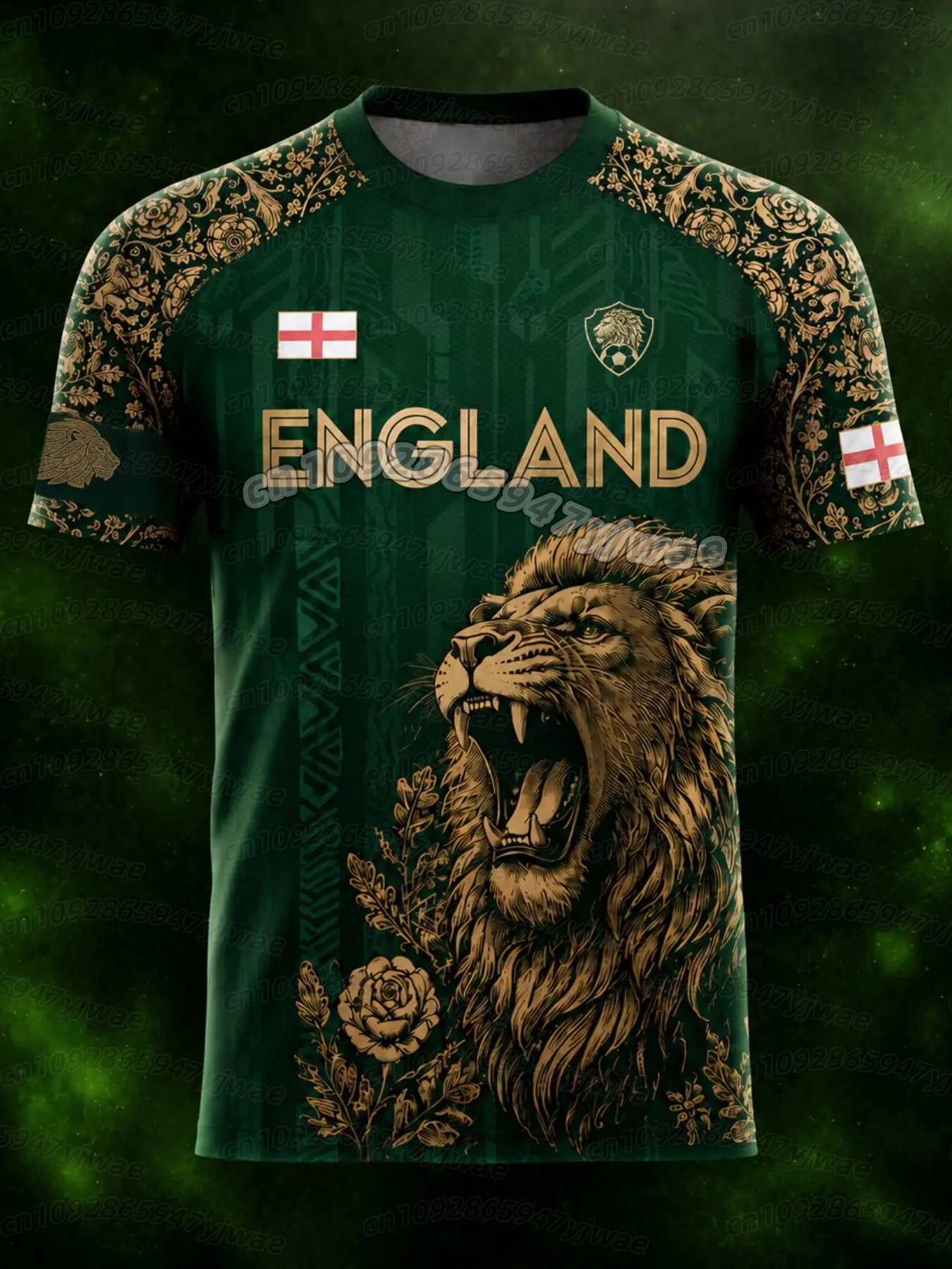 เสื้อยืดพิมพ์ลายธงชาติอังกฤษสำ - Badminton England บทวิจารณ์และราคา