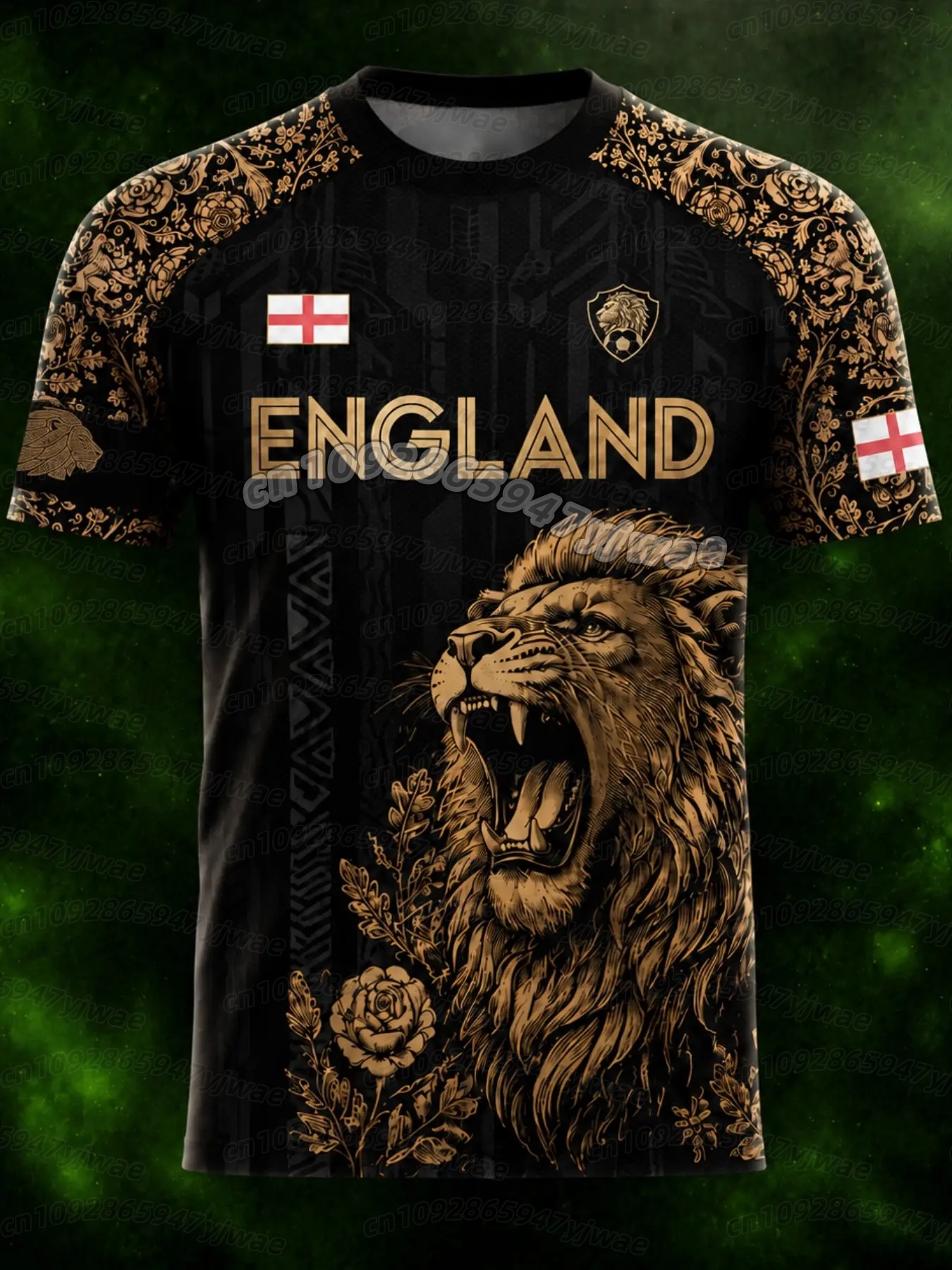 เสื้อยืดพิมพ์ลายธงชาติอังกฤษสำ - Badminton England บทวิจารณ์และราคา