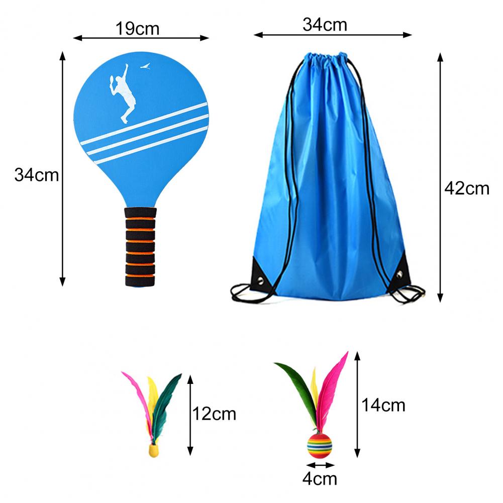 ชุดไม้แบดมินตันชายหาดพร้อมด้าม - Badminton Fun Game บทวิจารณ์และราคา