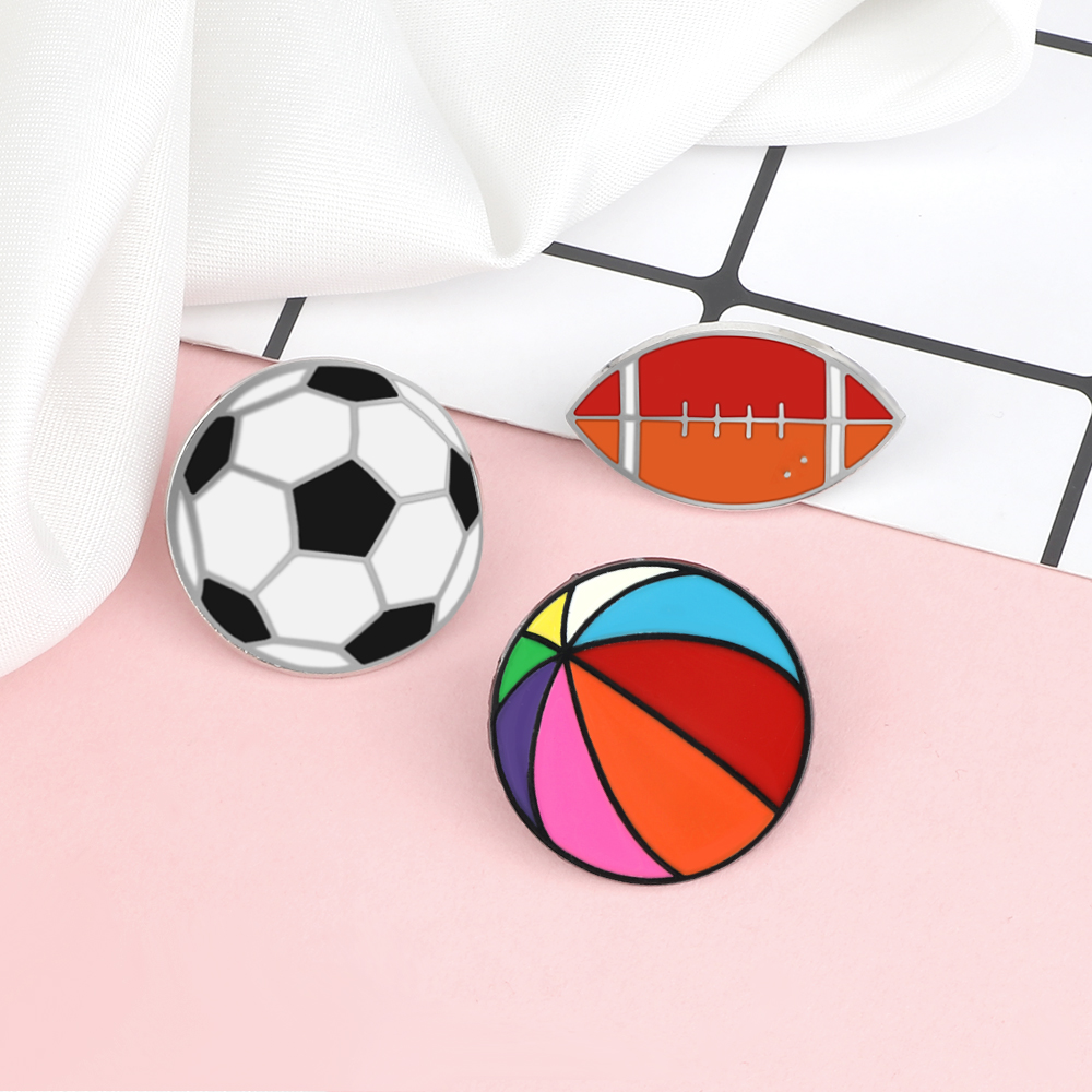 เข็มกลัดแฟชั่นลายกีฬารูปลูกบอล - Badminton Icon บทวิจารณ์และราคา